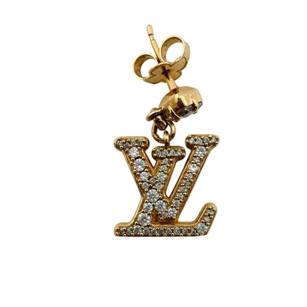 LOUIS VUITTON Gold Earrings - Picture 2 of 8